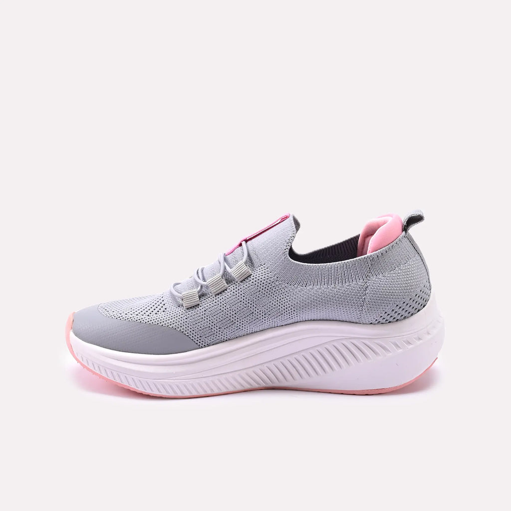 Women Sneaker Shoes Gray 0441002