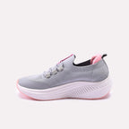 Women Sneaker Shoes Gray 0441002