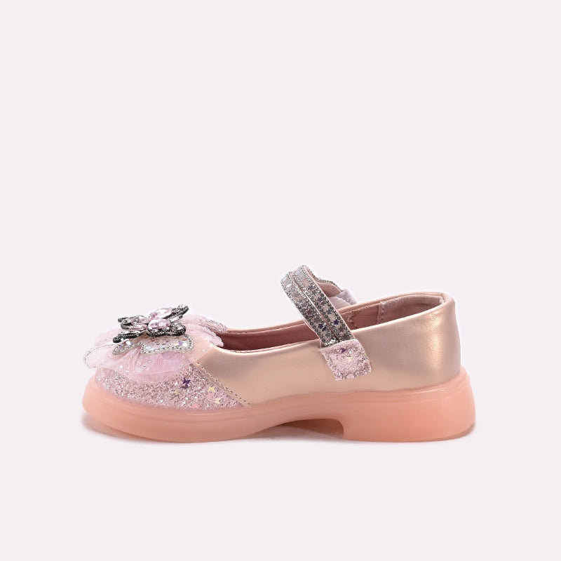 Baby Fancy Pumps  Peach 710600