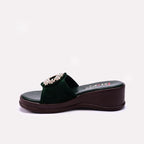 Green Womens Casual Slippers 0413137