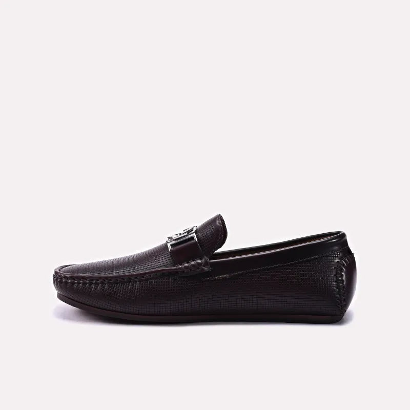 Loafer Shoes Maroon 0131020