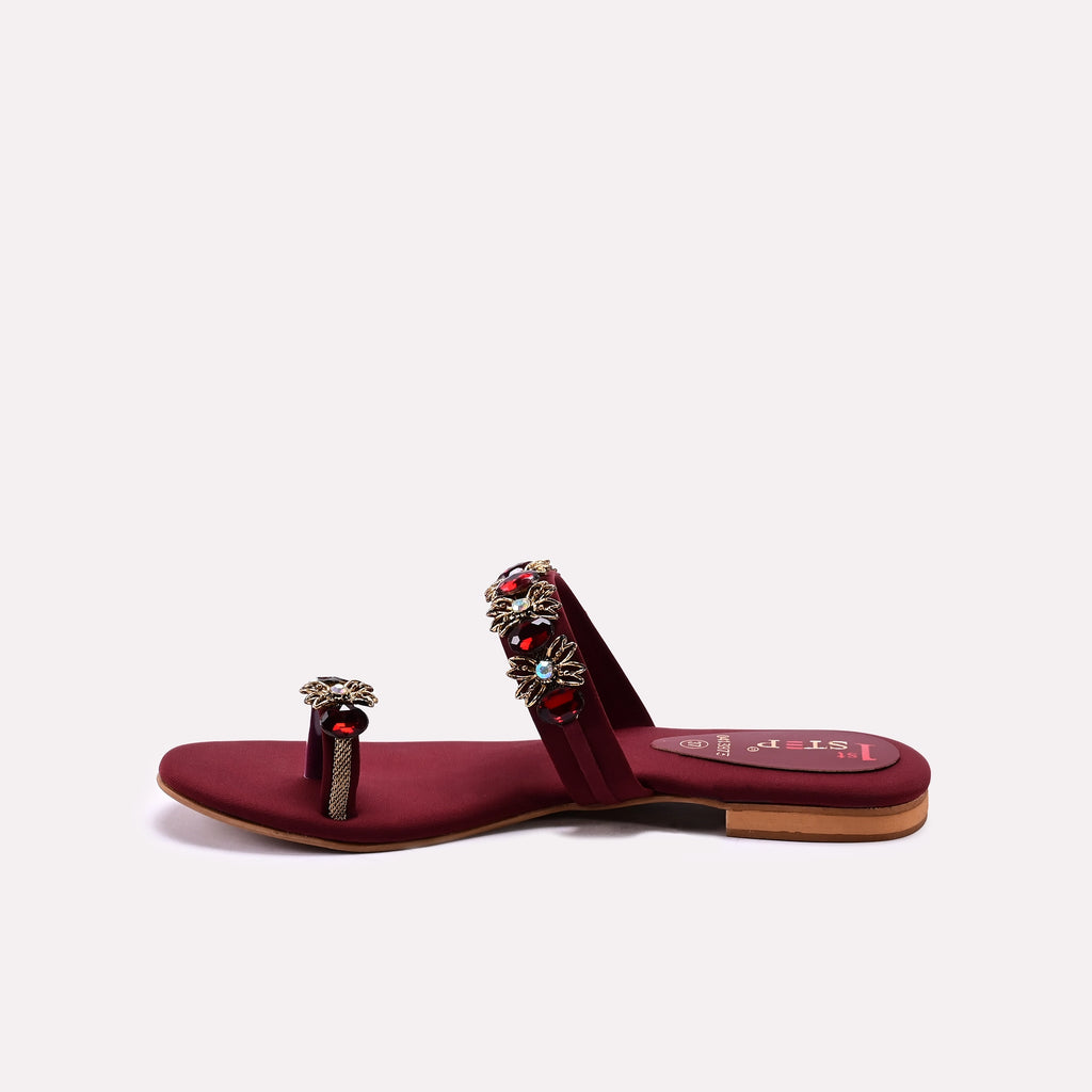 Fancy Slipper Maroon 0413873