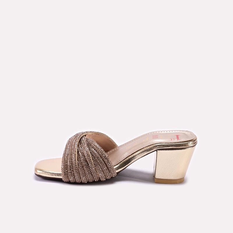 Baby Fancy Slipper Golden 0730392