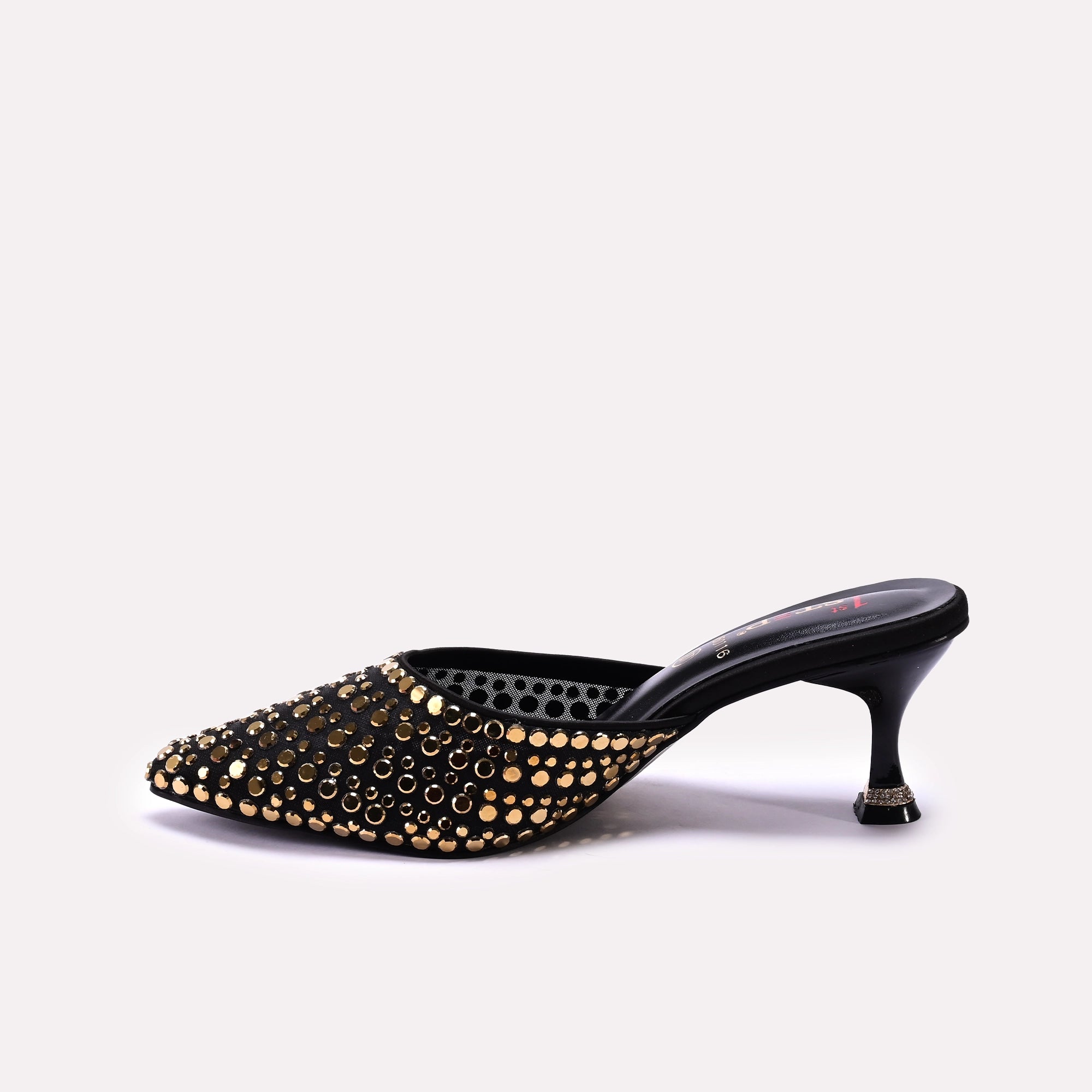 Fancy Court Shoes Black 0450116