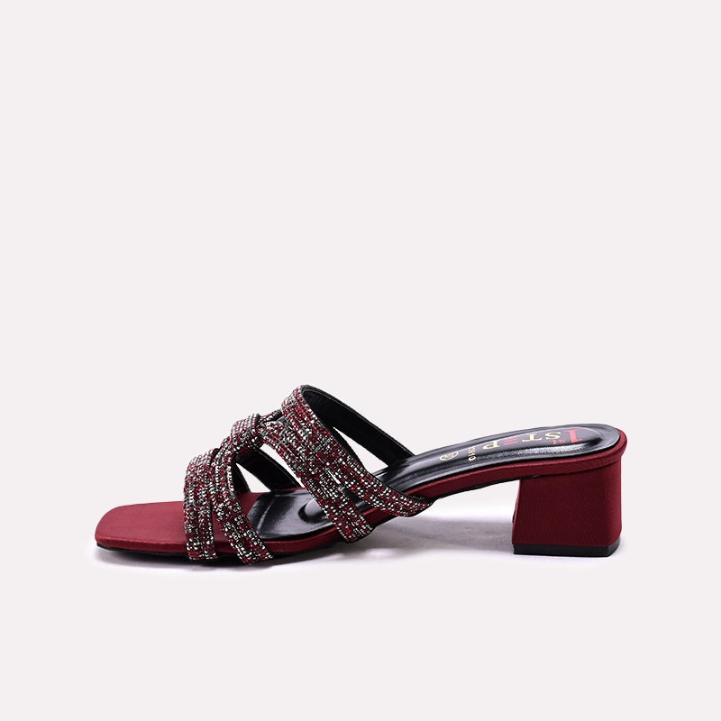 Fancy Slipper Maroon 0413610