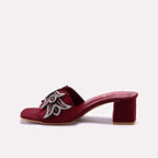 Fancy Slipper Maroon 0413831