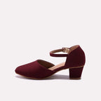 Baby Casual Pumps Maroon 0710666