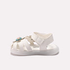 Girl Fancy Sandal White 0721394