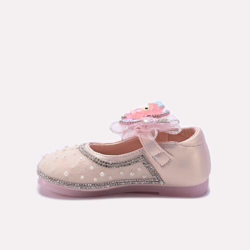 Baby Fancy Pumps Peach 0710607