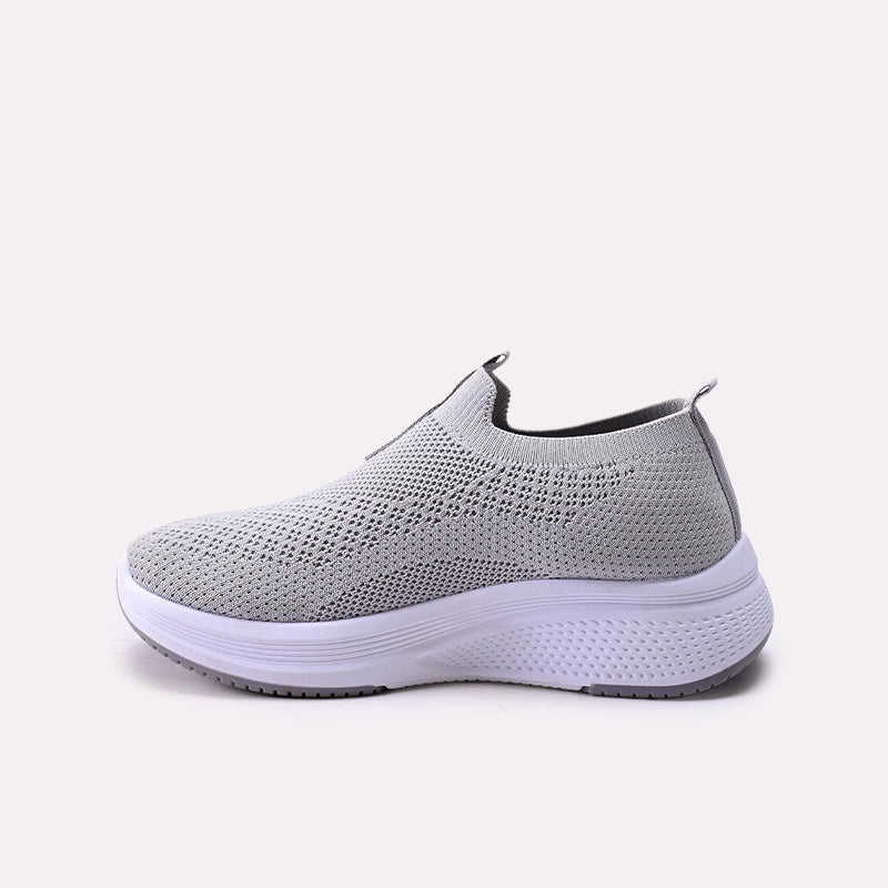 Women Sneaker Shoes Grey 0440956