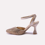 Bridal Court Shoes Golden 0450147