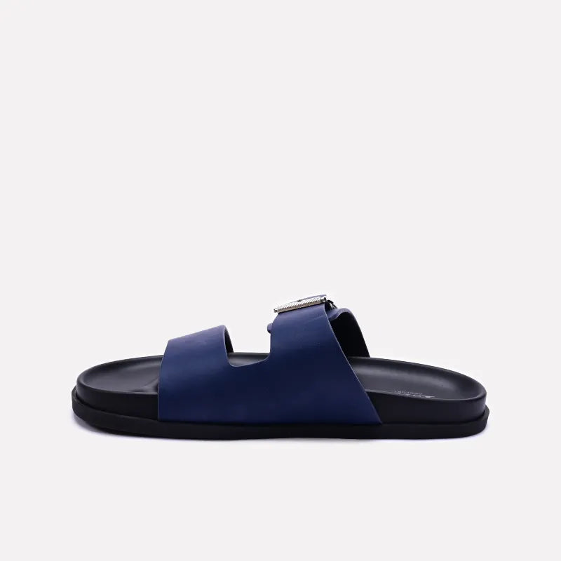 Blue Casual Slides For Men 0151108