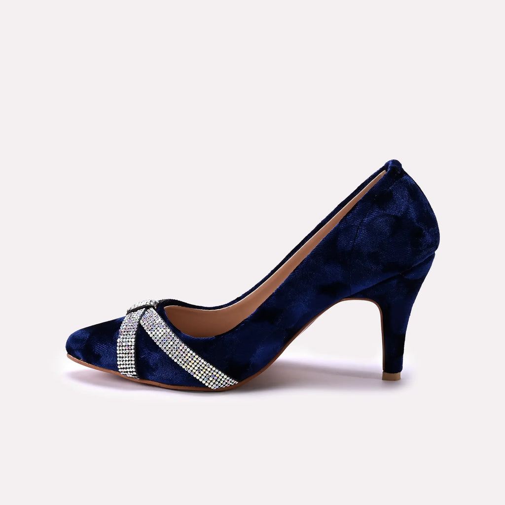 Fancy Court Shoes Blue 0450085