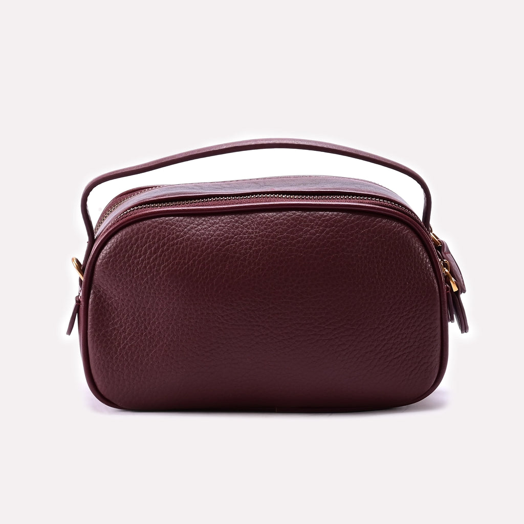 Casual Hand Bags Maroon 0322269