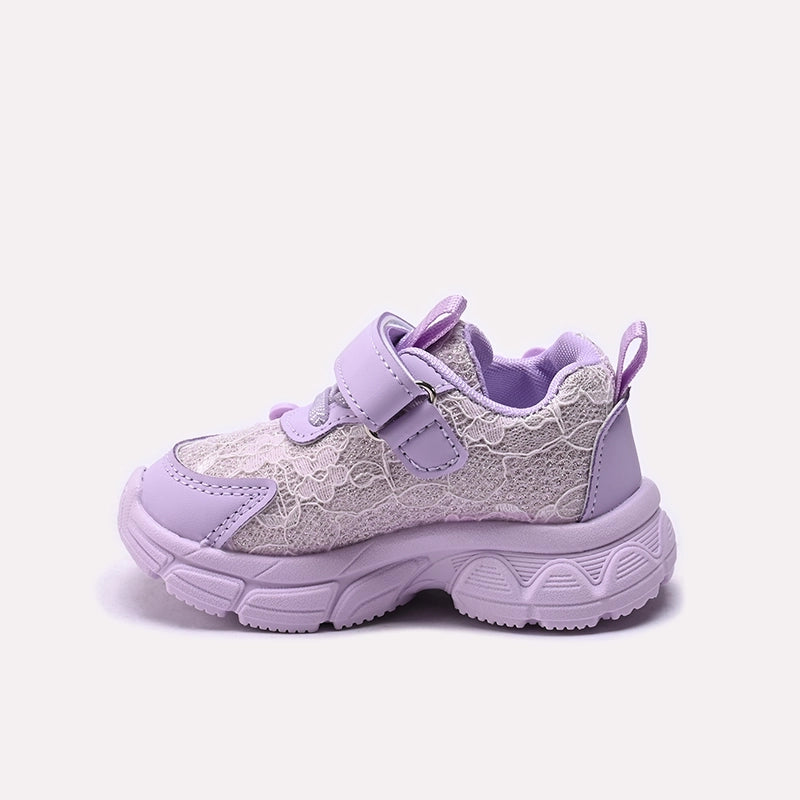 Girl Jogger Shoes Purple 0750584