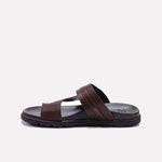 Brown Comfy Casual Slippers Men 0151127