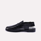 Black Fancy Peshawari Sandals 0141113