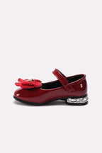 Girl Fancy Pumps  Maroon 0710747