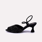 Bridal Court Shoes Black 0450096