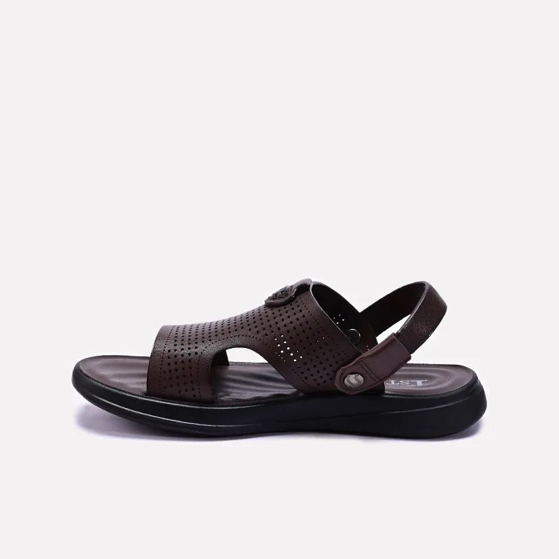 Mens Brown Casual Sandals