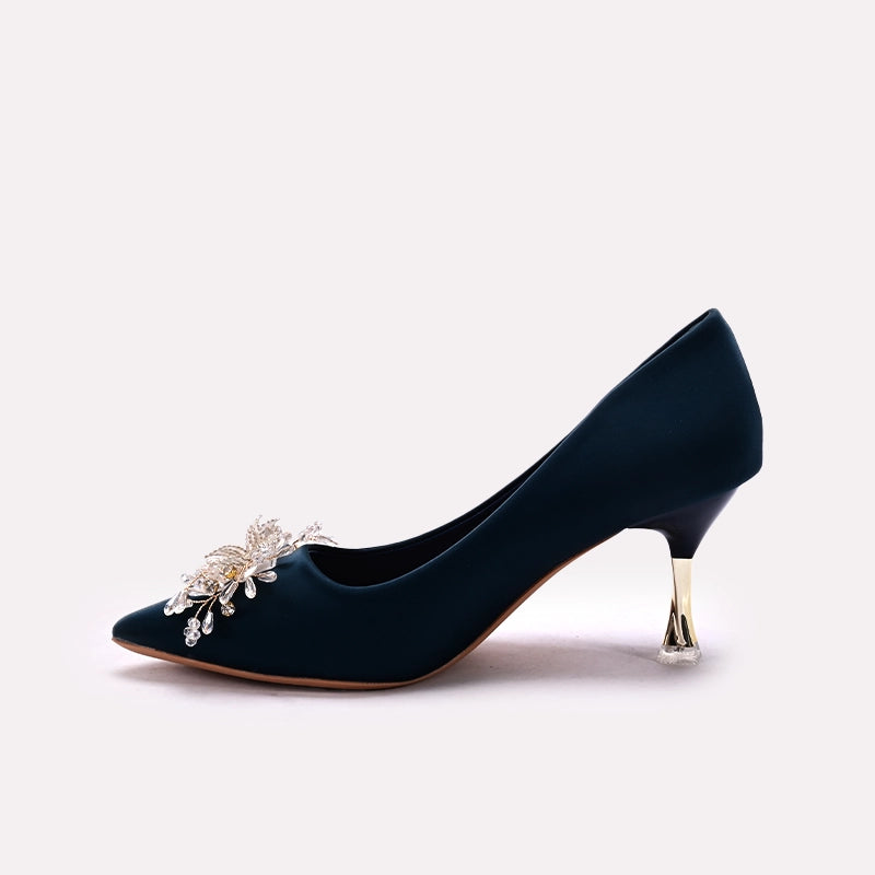 Fancy Court Shoes Blue 0450161