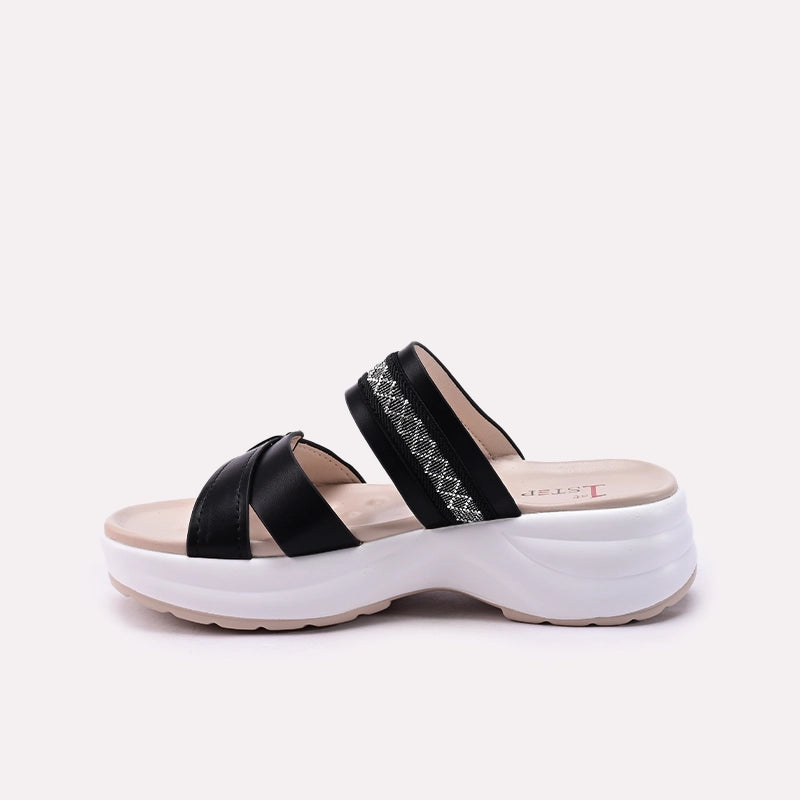 Black Casual Slipper 0413371