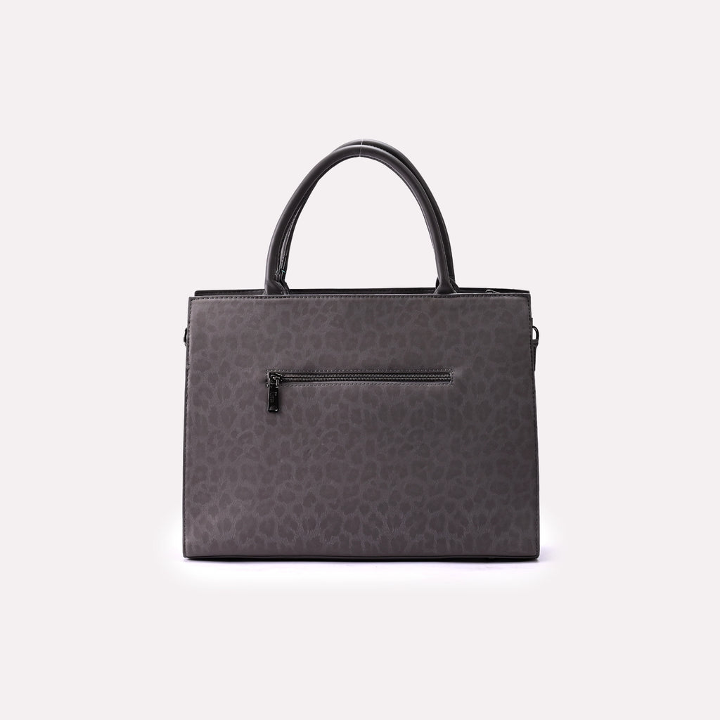 Casual Shoulder Bag Gray 0331781