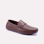 Maverick Brown Penny Loafers 0130746