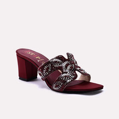 Fancy Slipper Maroon 0413624