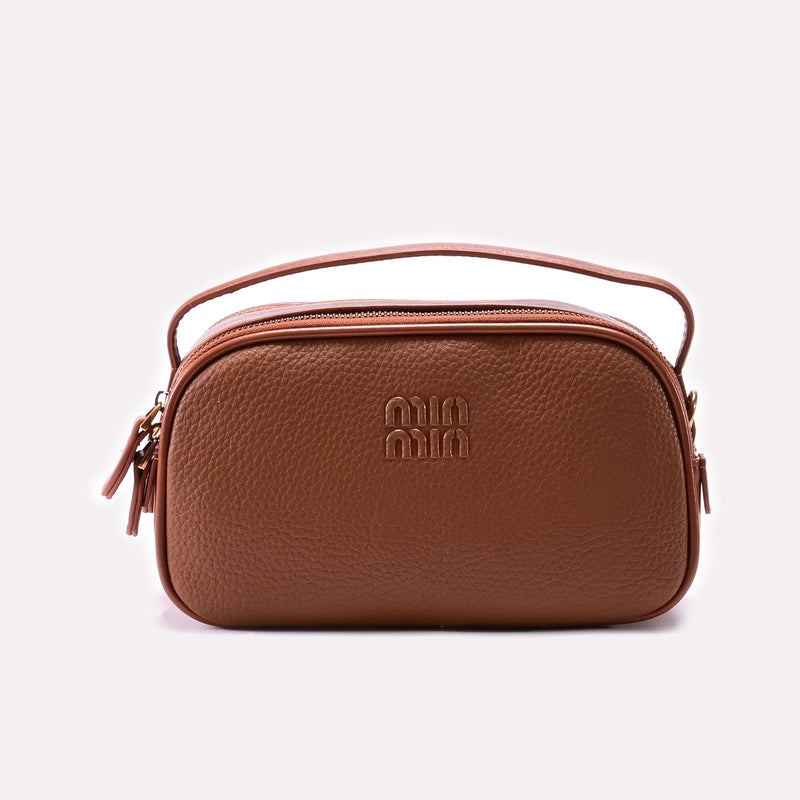 Casual Hand Bag Brown 0322269