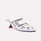 Bridal Court Shoes Silver 0450184