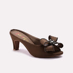 Fancy Court Shoes Brown 0450061
