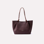 Casual Shoulder Bag Maroon 0331765