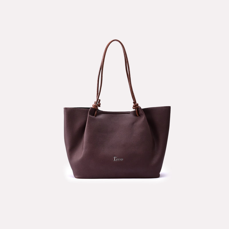 Casual Shoulder Bag Maroon 0331765