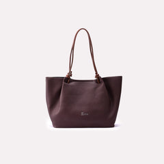 Casual Shoulder Bag Maroon 0331765