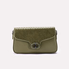 Casual Hand Bags Green 0322191