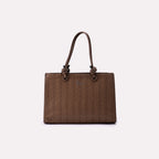Casual Shoulder Bag Brown 0331779