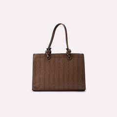 Casual Shoulder Bag Brown 0331779