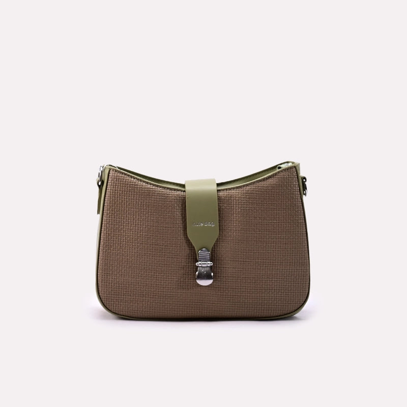 Casual Hand Bags Green 0322036