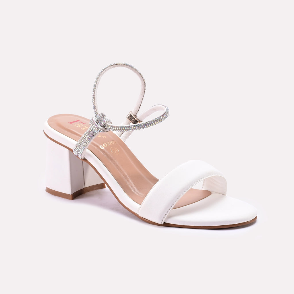Fancy Sandal White 0421209