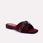 Fancy Slipper Maroon 0413680