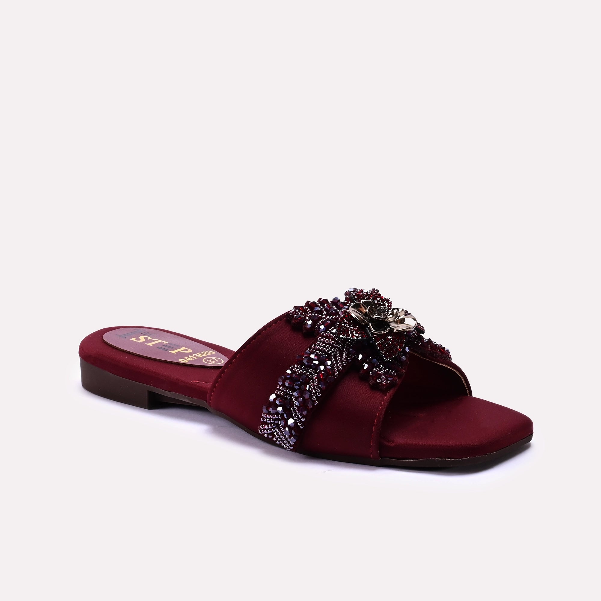 Fancy Slipper Maroon 0413680