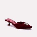 Casual Court Shoes Maroon 0450127