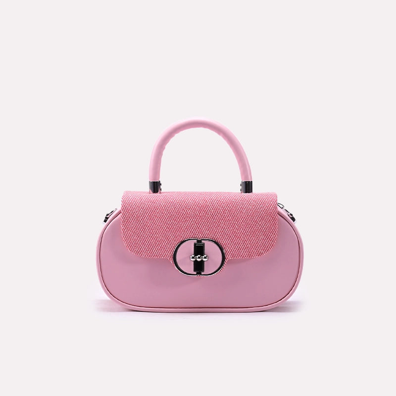 Pink Casual Hand Bags 0322002