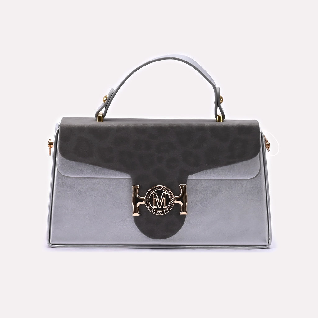 Hand Bag Silver 0322319