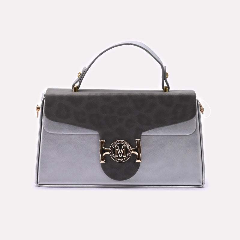 Hand Bag Silver 0322319