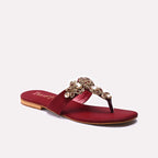Fancy Slipper Maroon 0414018