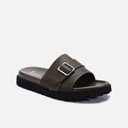 Green Casual Slides For Men