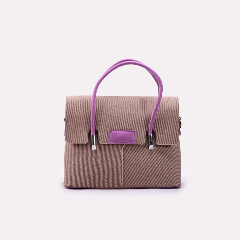 Casual Hand Bags Purple 0322053