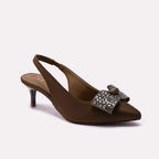 Fancy Court Shoes Olive 0450219